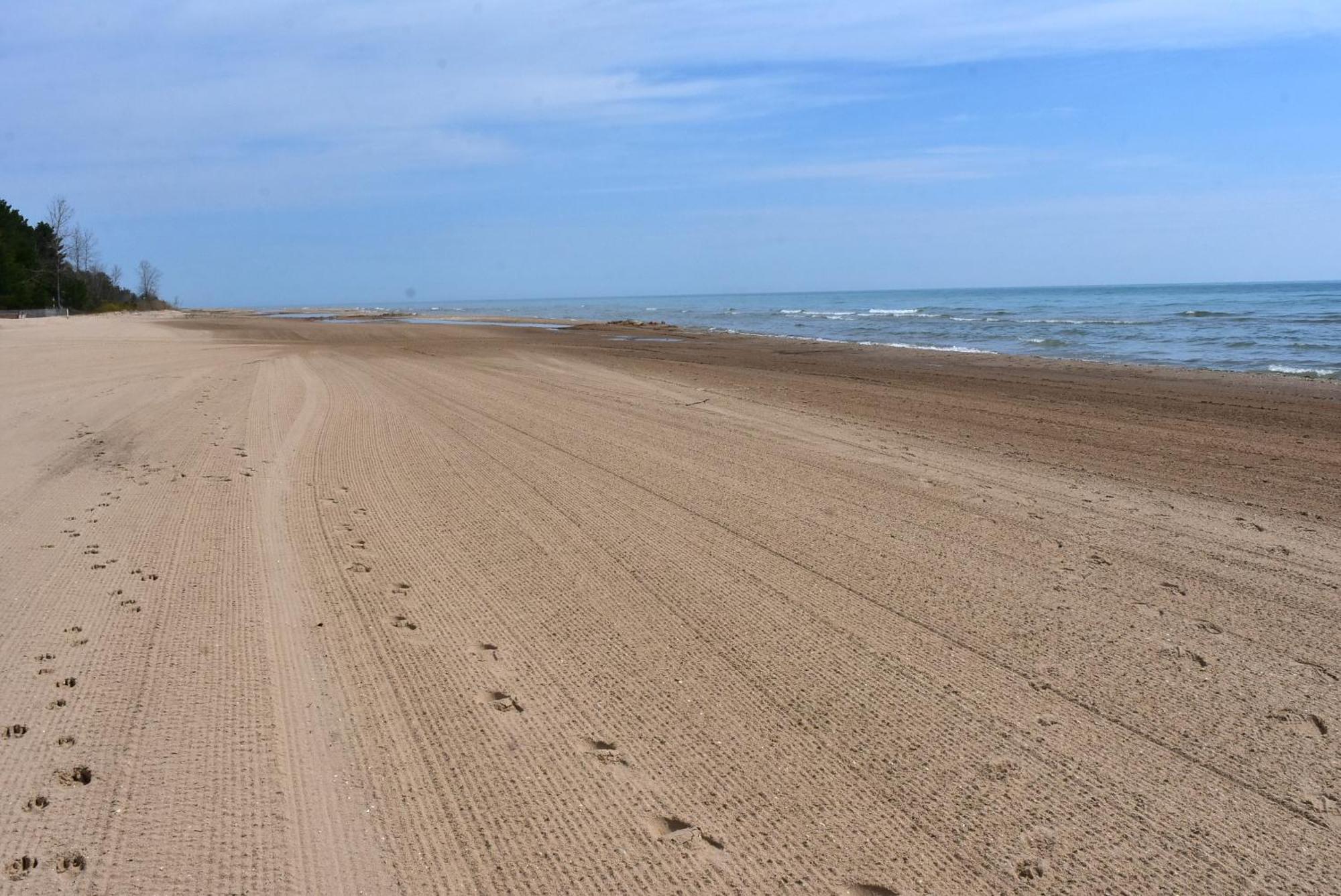 Sunrise Beach Oscoda @ Surfside Aparthotel Exterior foto